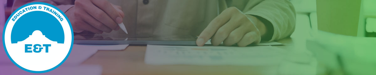 Education & Training Page Header